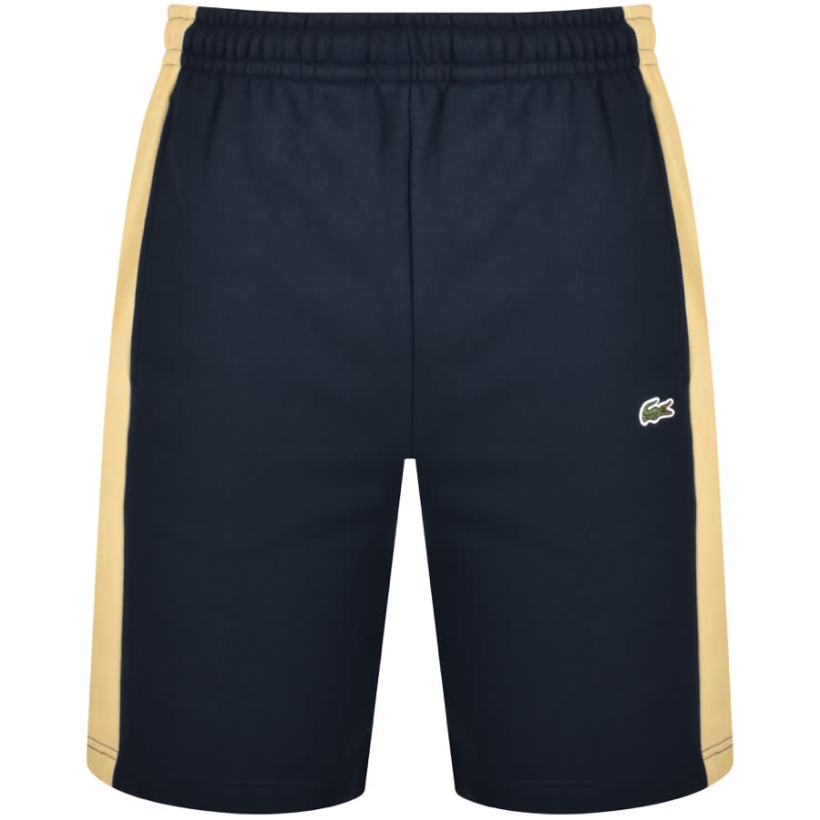 Navy lacoste shorts top